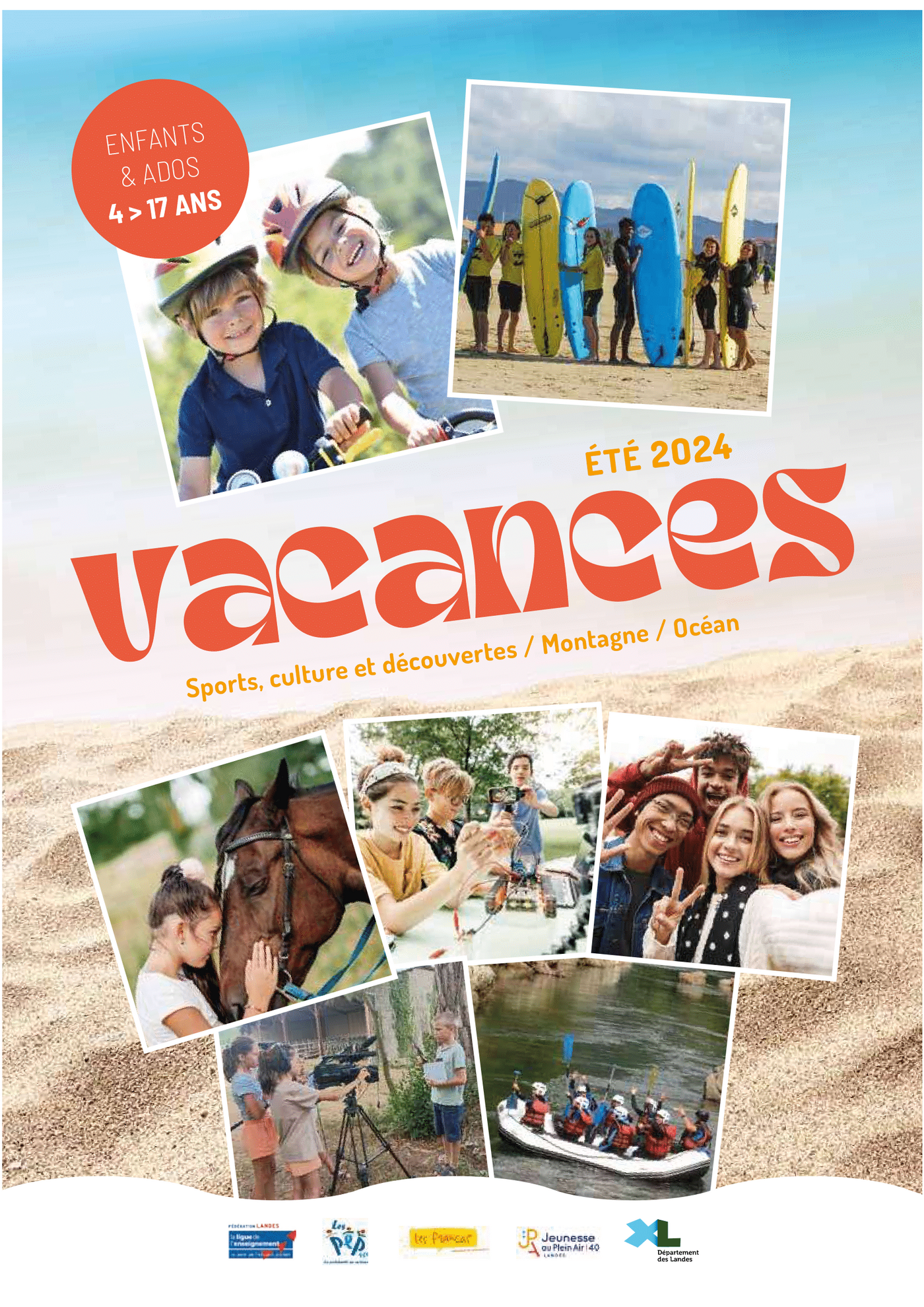 Couverture catalogue vacances été 2024 JPA 1